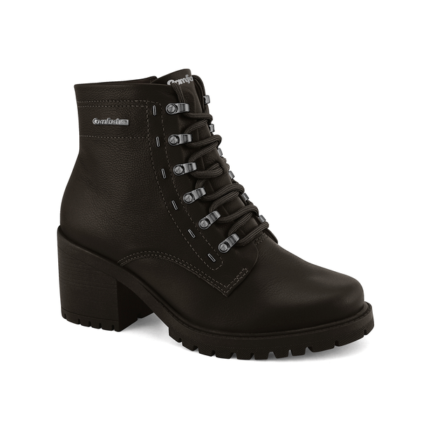 Bota comfortflex top couro