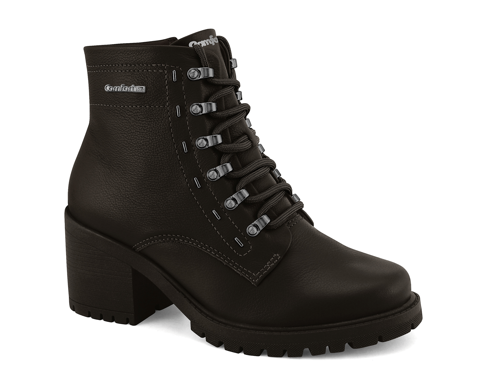 Bota de online couro comfortflex